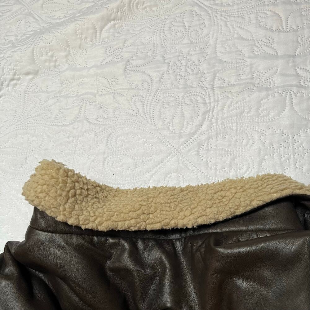Boeing Classic Aviator Bomber Jacket with Patches Size 14/16 - Picture 3 of 12